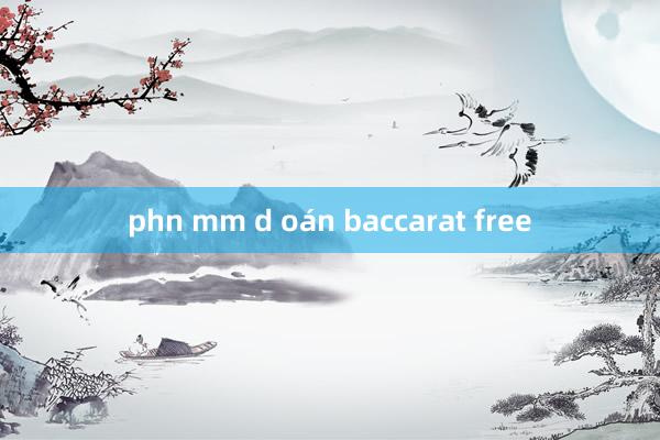 phn mm d oán baccarat free