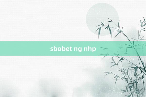 sbobet ng nhp