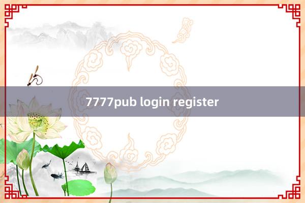 7777pub login register