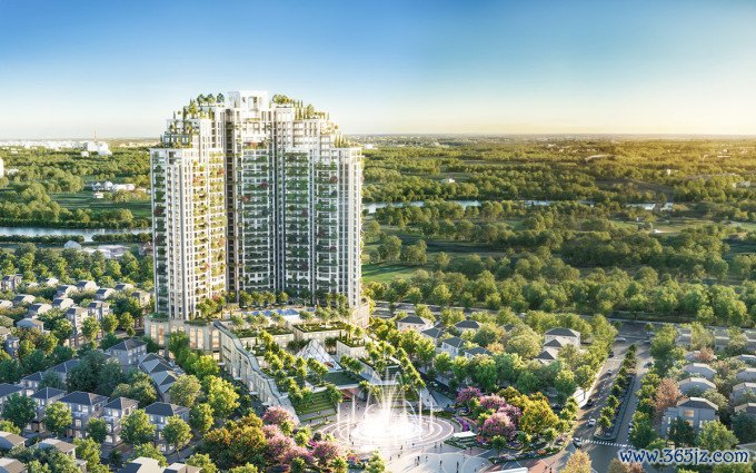 Central Park Residences được định hướng trở thành dự án chung cư cao cấp nhất Nghệ An. Ảnh: Ecopark